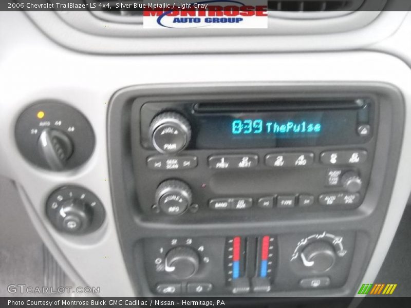 Silver Blue Metallic / Light Gray 2006 Chevrolet TrailBlazer LS 4x4