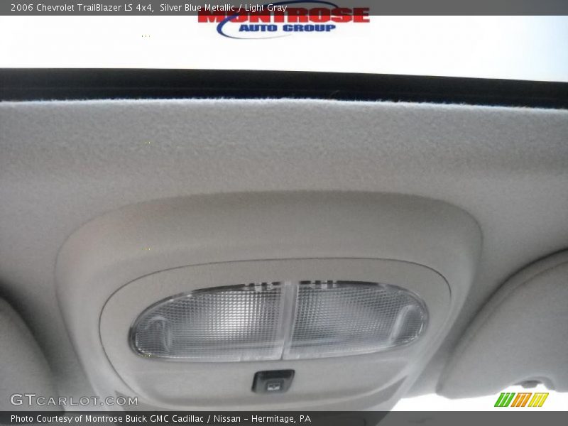 Silver Blue Metallic / Light Gray 2006 Chevrolet TrailBlazer LS 4x4