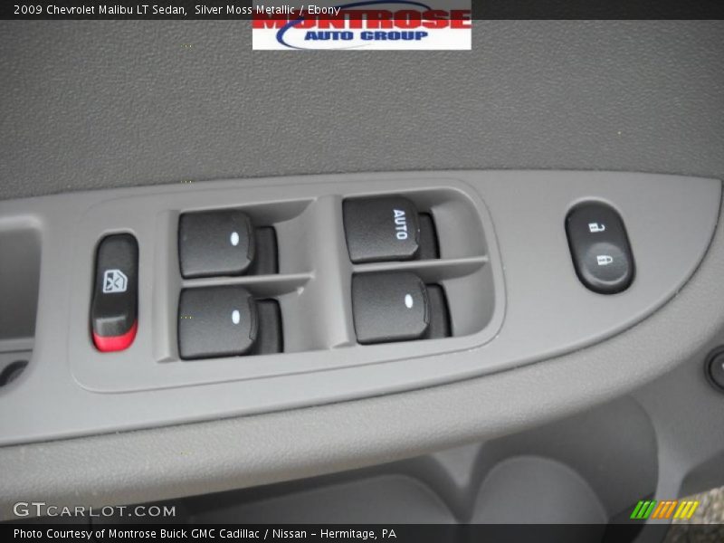 Silver Moss Metallic / Ebony 2009 Chevrolet Malibu LT Sedan