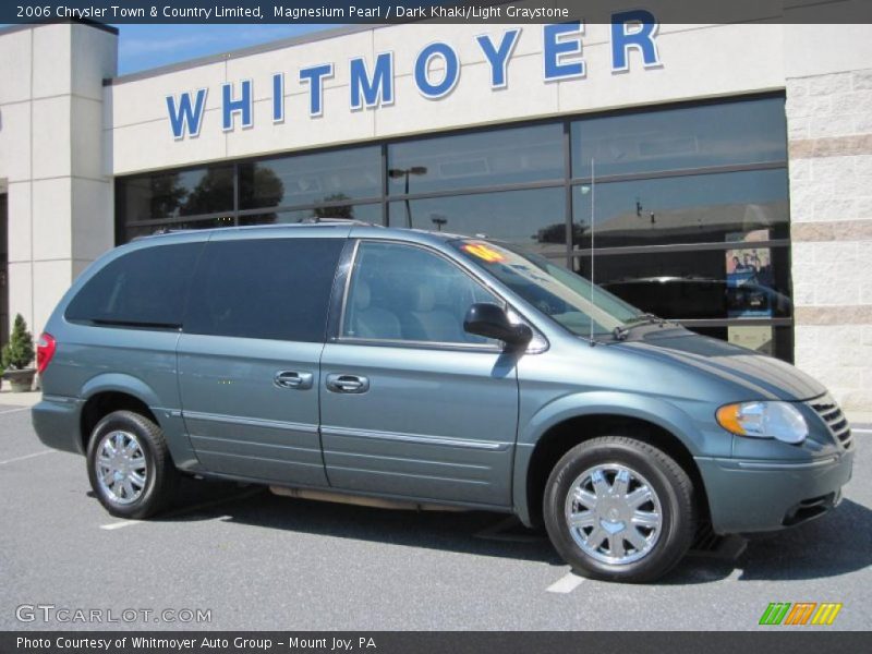 Magnesium Pearl / Dark Khaki/Light Graystone 2006 Chrysler Town & Country Limited