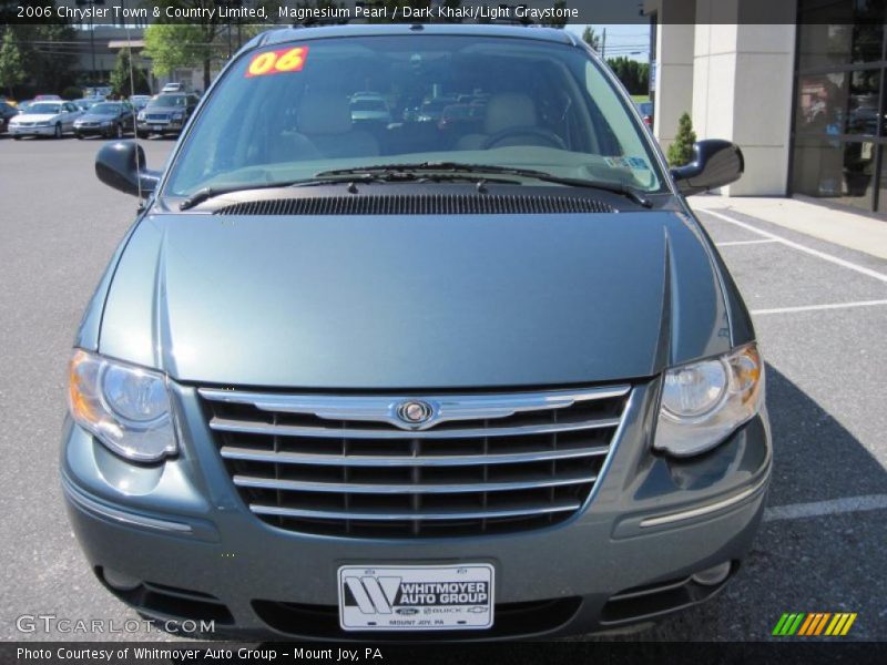 Magnesium Pearl / Dark Khaki/Light Graystone 2006 Chrysler Town & Country Limited