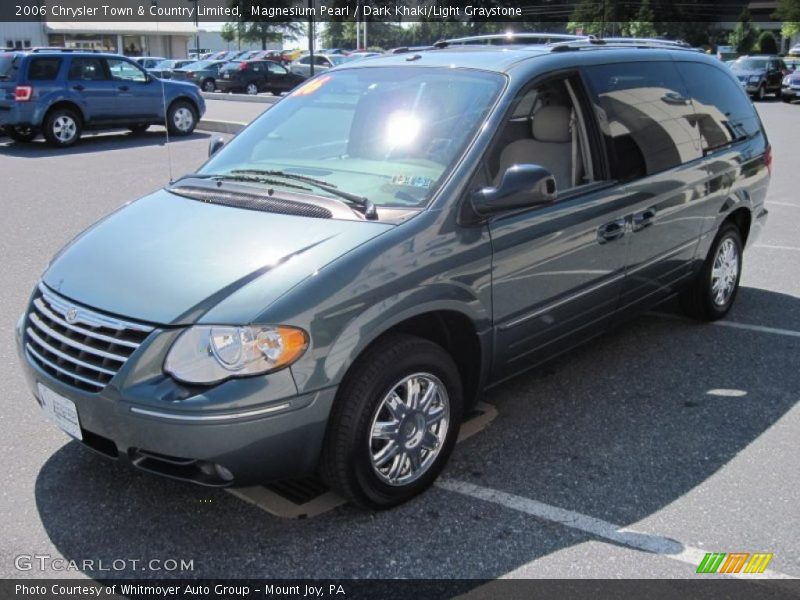 Magnesium Pearl / Dark Khaki/Light Graystone 2006 Chrysler Town & Country Limited