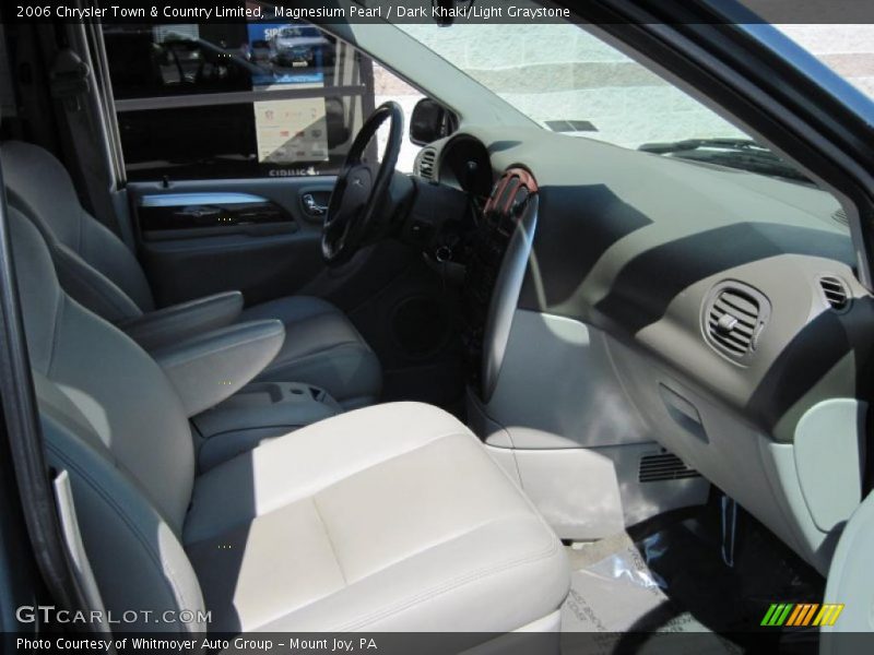 Magnesium Pearl / Dark Khaki/Light Graystone 2006 Chrysler Town & Country Limited