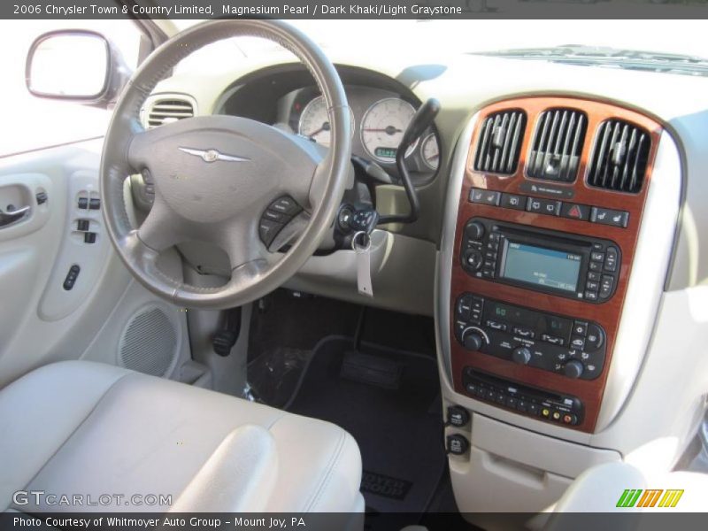 Magnesium Pearl / Dark Khaki/Light Graystone 2006 Chrysler Town & Country Limited