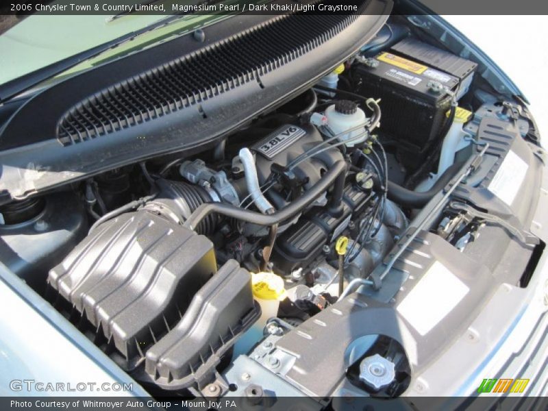 Magnesium Pearl / Dark Khaki/Light Graystone 2006 Chrysler Town & Country Limited