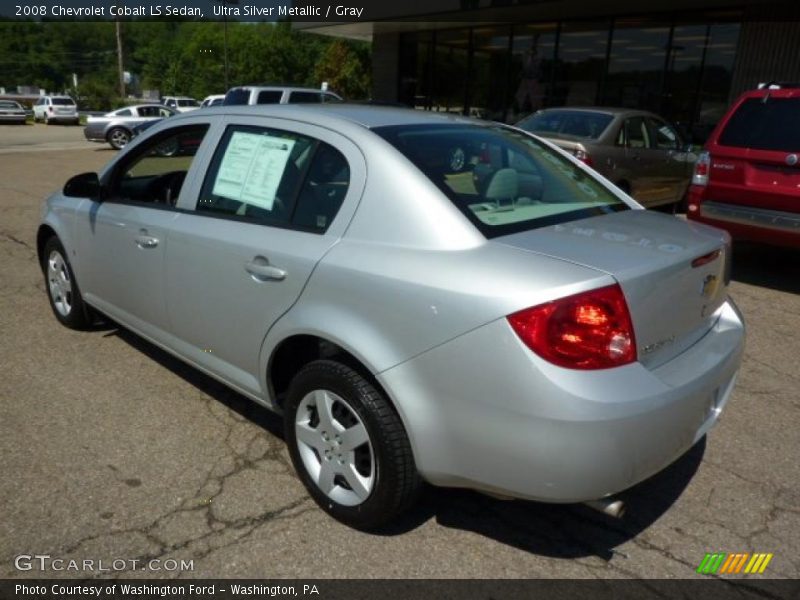 Ultra Silver Metallic / Gray 2008 Chevrolet Cobalt LS Sedan