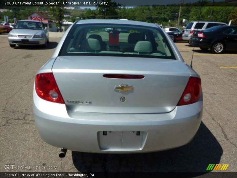 Ultra Silver Metallic / Gray 2008 Chevrolet Cobalt LS Sedan