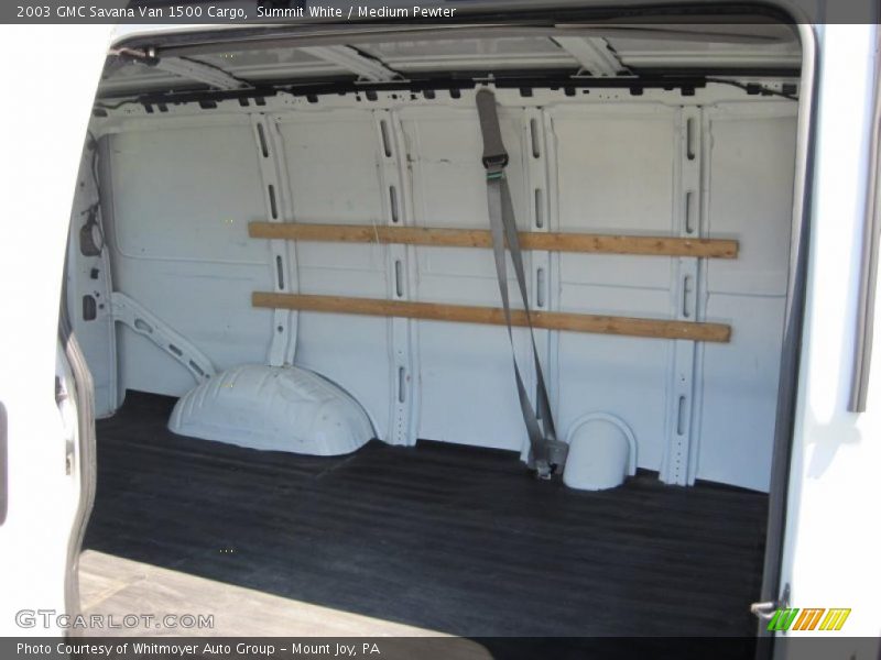 Summit White / Medium Pewter 2003 GMC Savana Van 1500 Cargo