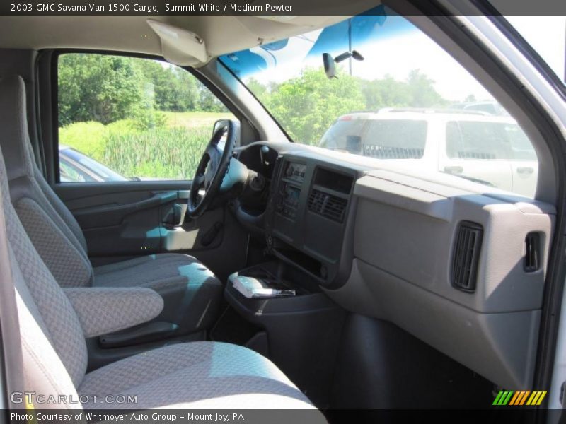 Summit White / Medium Pewter 2003 GMC Savana Van 1500 Cargo