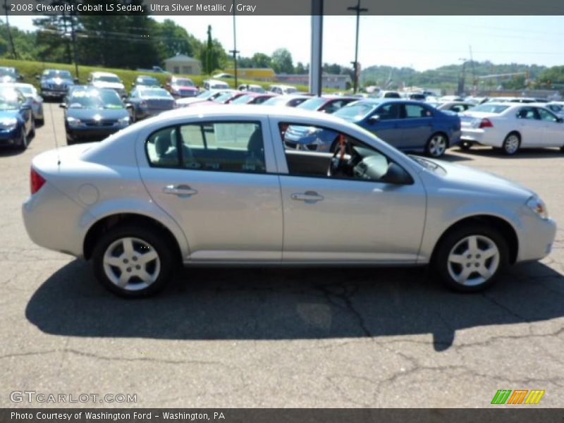 Ultra Silver Metallic / Gray 2008 Chevrolet Cobalt LS Sedan