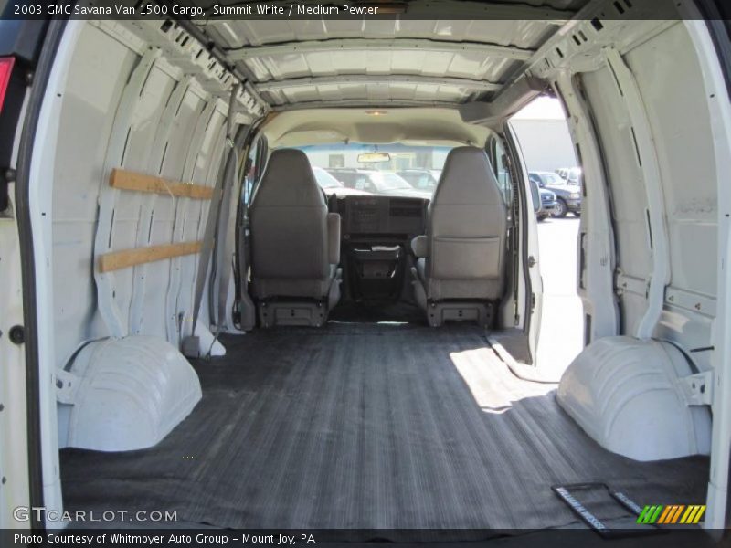 Summit White / Medium Pewter 2003 GMC Savana Van 1500 Cargo
