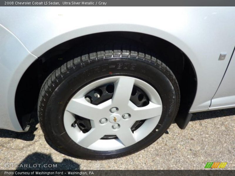 Ultra Silver Metallic / Gray 2008 Chevrolet Cobalt LS Sedan