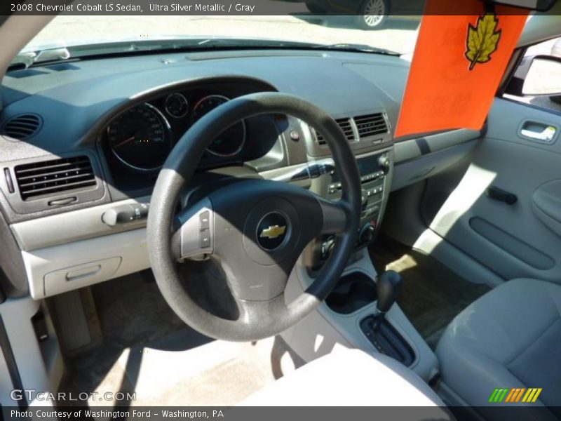 Ultra Silver Metallic / Gray 2008 Chevrolet Cobalt LS Sedan