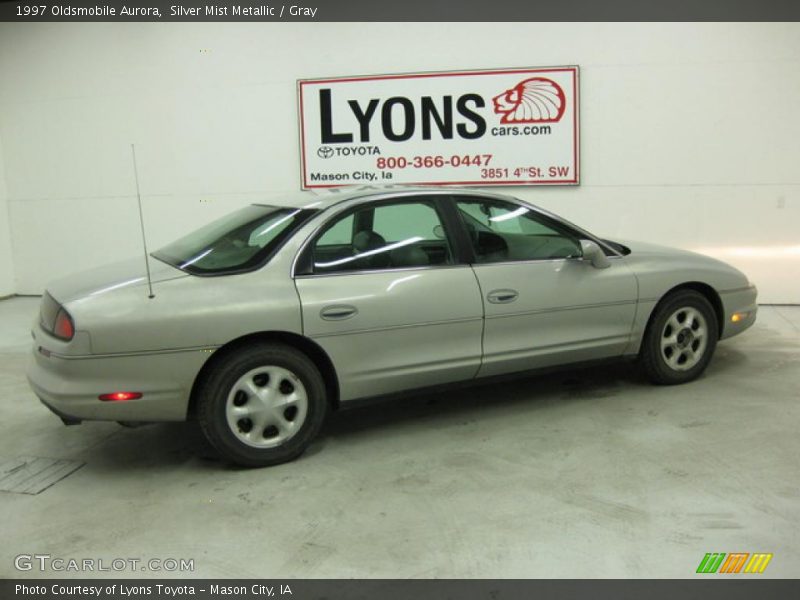 Silver Mist Metallic / Gray 1997 Oldsmobile Aurora