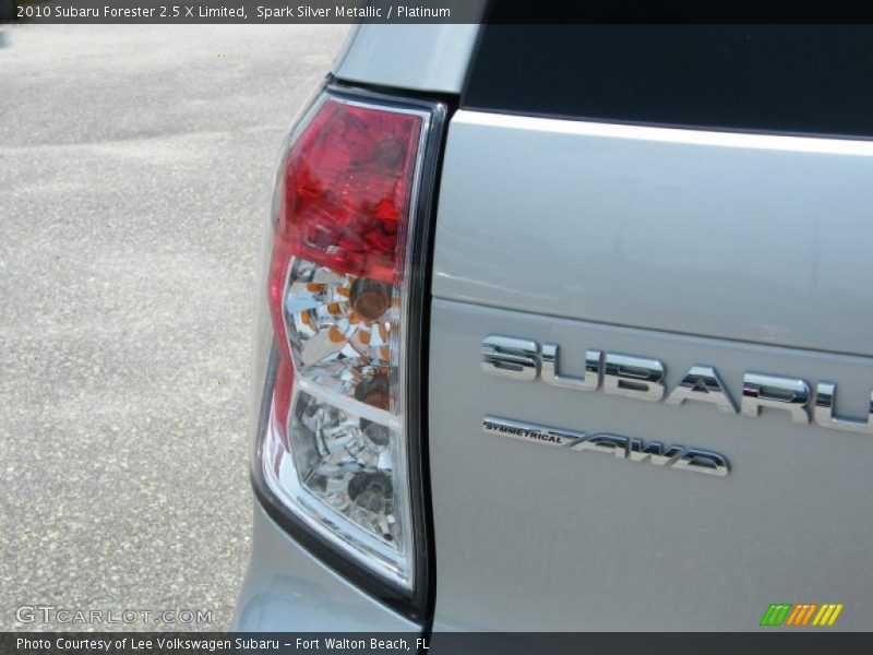 Spark Silver Metallic / Platinum 2010 Subaru Forester 2.5 X Limited