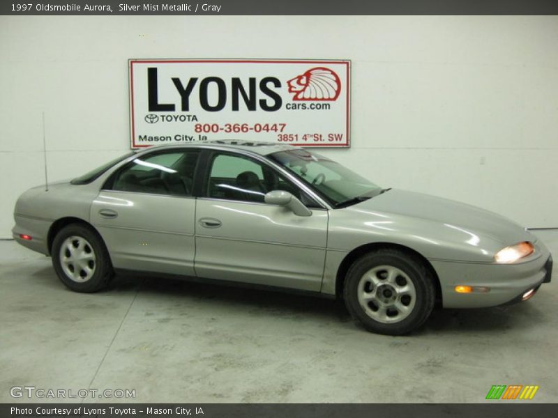 Silver Mist Metallic / Gray 1997 Oldsmobile Aurora