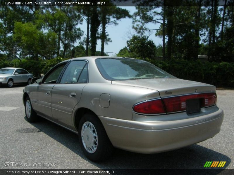 Light Sandrift Metallic / Taupe 1999 Buick Century Custom
