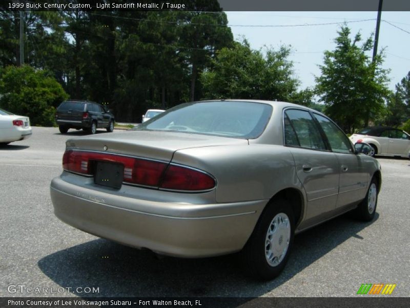 Light Sandrift Metallic / Taupe 1999 Buick Century Custom