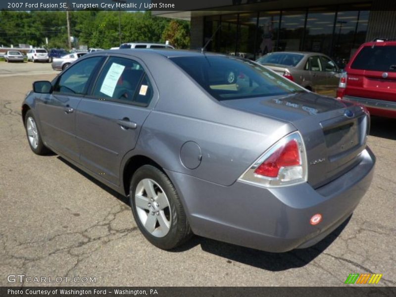 Tungsten Grey Metallic / Light Stone 2007 Ford Fusion SE