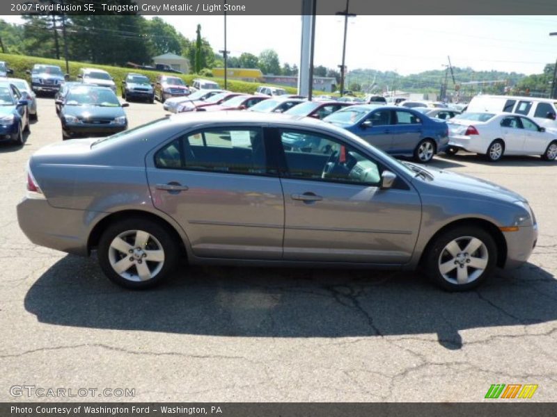 Tungsten Grey Metallic / Light Stone 2007 Ford Fusion SE