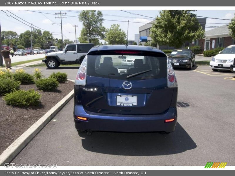 Strato Blue Mica / Black 2007 Mazda MAZDA5 Touring