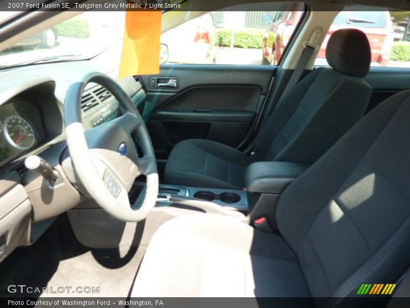 Tungsten Grey Metallic / Light Stone 2007 Ford Fusion SE
