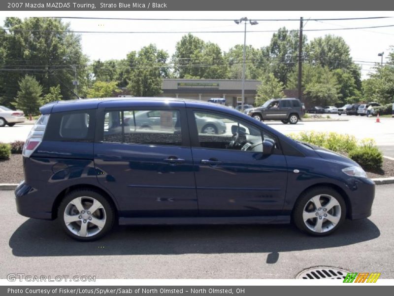 Strato Blue Mica / Black 2007 Mazda MAZDA5 Touring