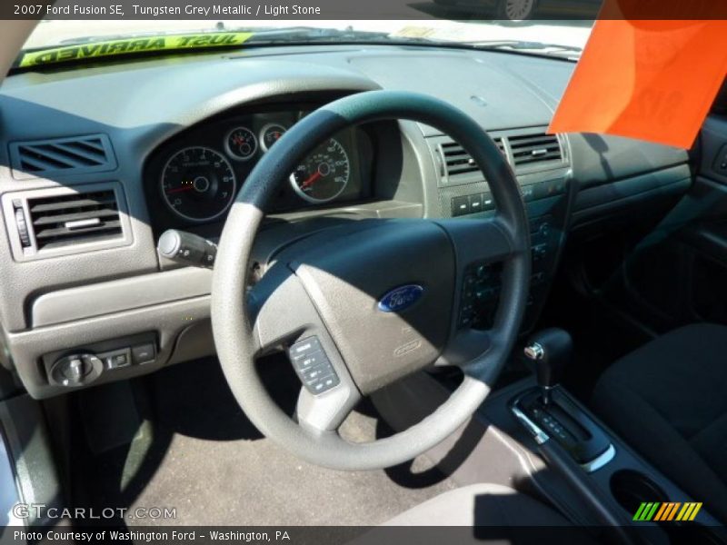 Tungsten Grey Metallic / Light Stone 2007 Ford Fusion SE
