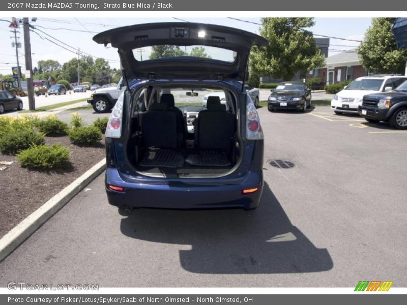 Strato Blue Mica / Black 2007 Mazda MAZDA5 Touring