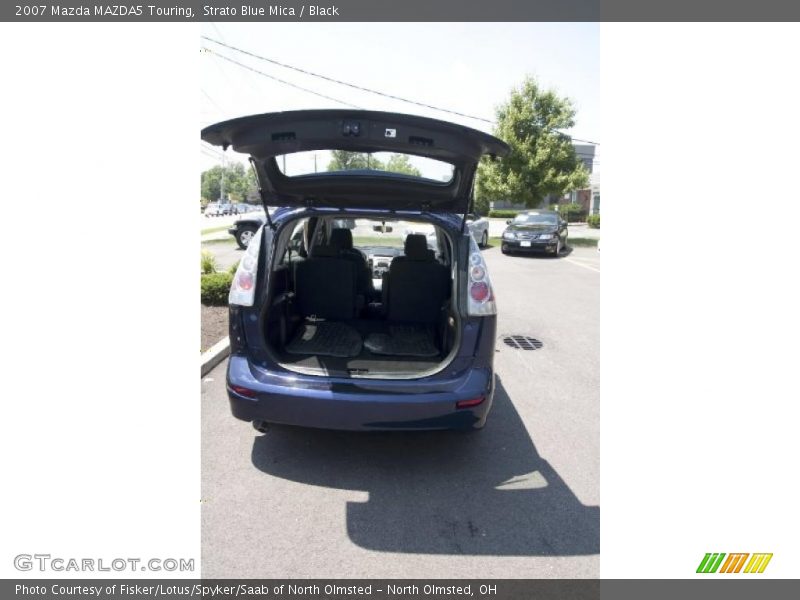 Strato Blue Mica / Black 2007 Mazda MAZDA5 Touring