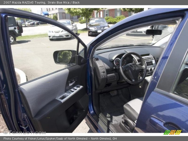 Strato Blue Mica / Black 2007 Mazda MAZDA5 Touring