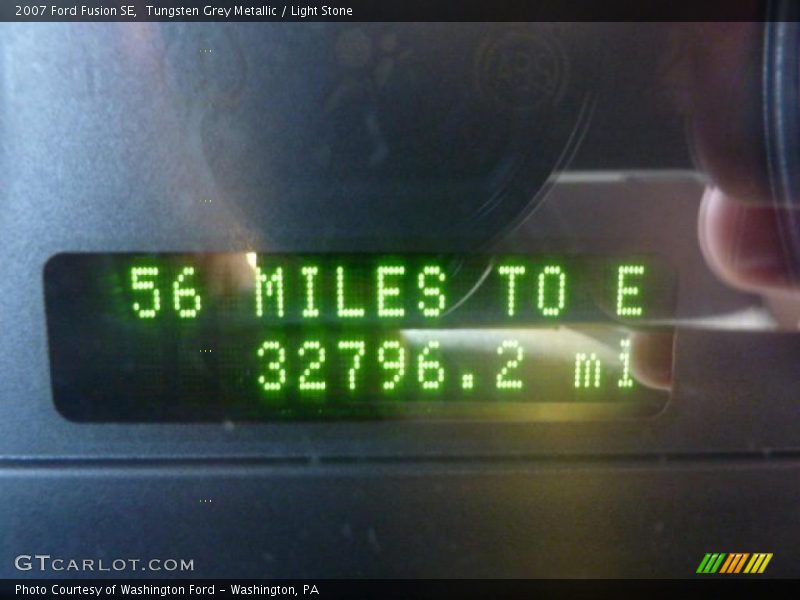 Tungsten Grey Metallic / Light Stone 2007 Ford Fusion SE