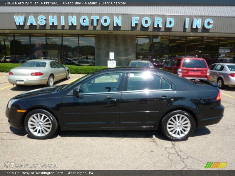 Tuxedo Black Metallic / Dark Charcoal 2009 Mercury Milan I4 Premier