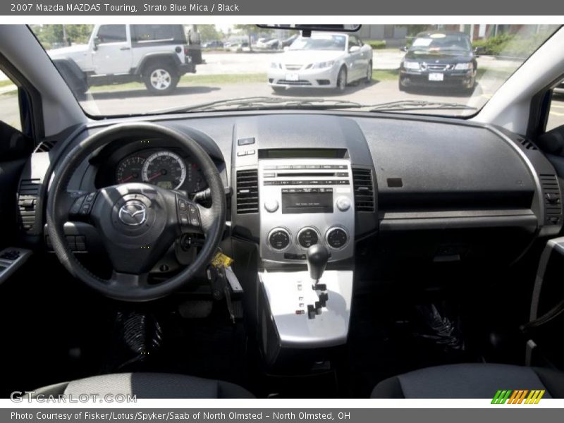 Strato Blue Mica / Black 2007 Mazda MAZDA5 Touring