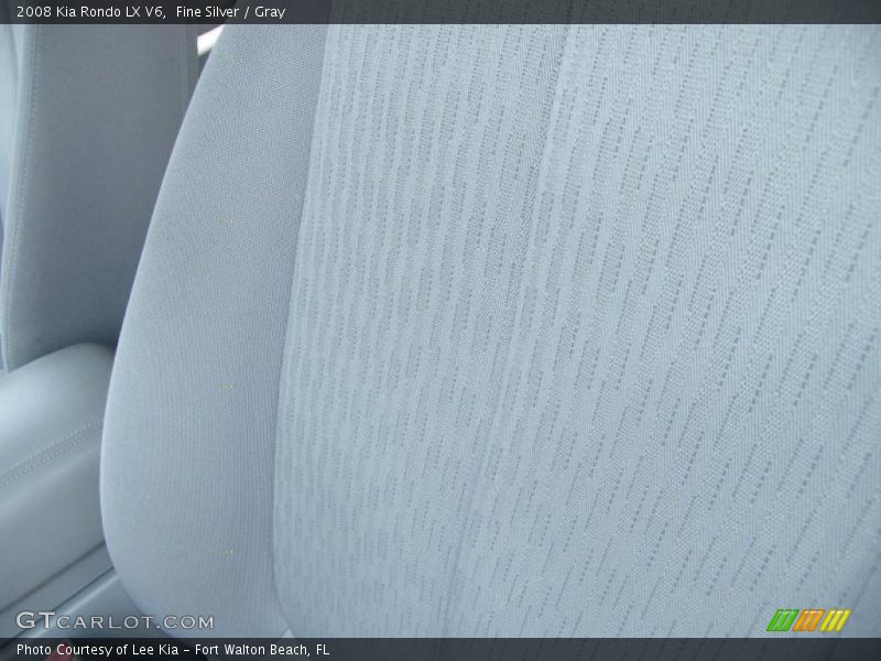 Fine Silver / Gray 2008 Kia Rondo LX V6