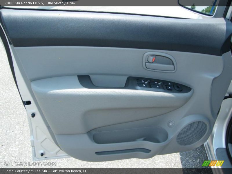 Fine Silver / Gray 2008 Kia Rondo LX V6