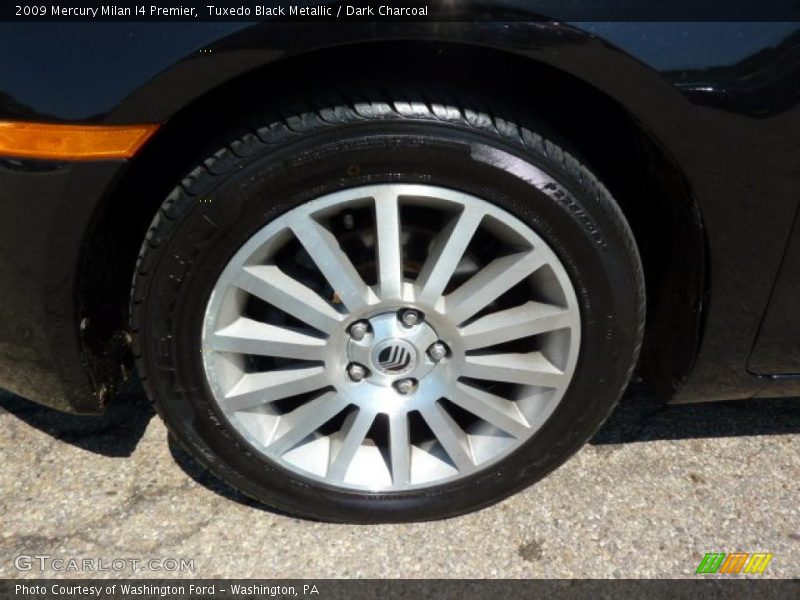 Tuxedo Black Metallic / Dark Charcoal 2009 Mercury Milan I4 Premier