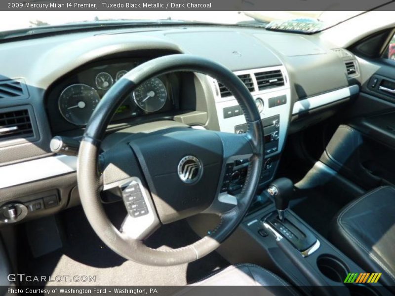 Tuxedo Black Metallic / Dark Charcoal 2009 Mercury Milan I4 Premier