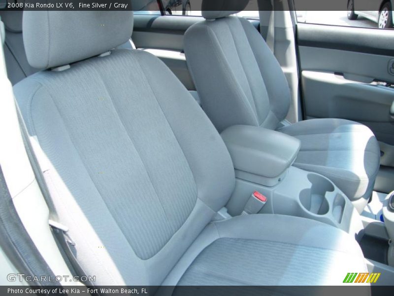 Fine Silver / Gray 2008 Kia Rondo LX V6