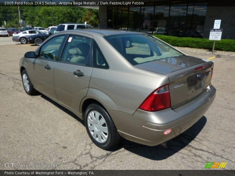 Arizona Beige Metallic / Dark Pebble/Light Pebble 2005 Ford Focus ZX4 S Sedan