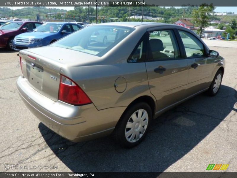 Arizona Beige Metallic / Dark Pebble/Light Pebble 2005 Ford Focus ZX4 S Sedan