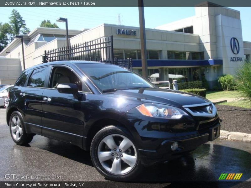 Nighthawk Black Pearl / Taupe 2008 Acura RDX