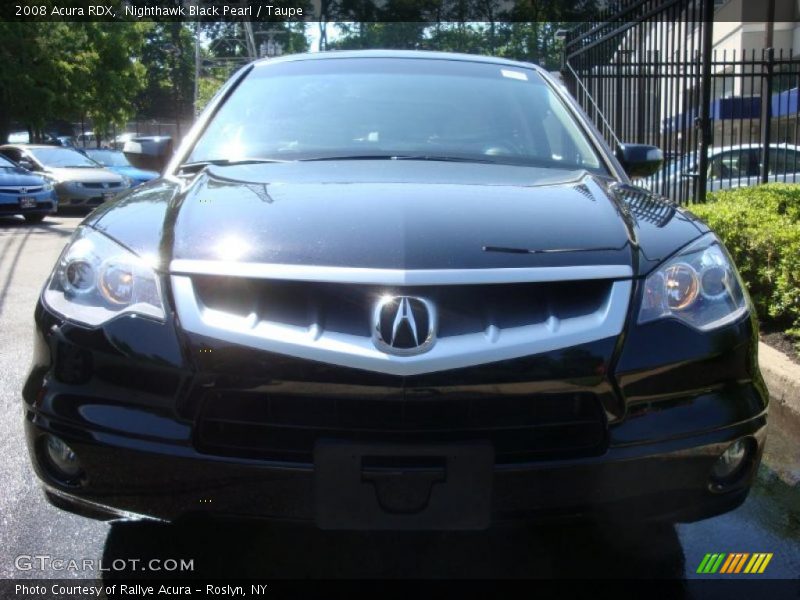 Nighthawk Black Pearl / Taupe 2008 Acura RDX