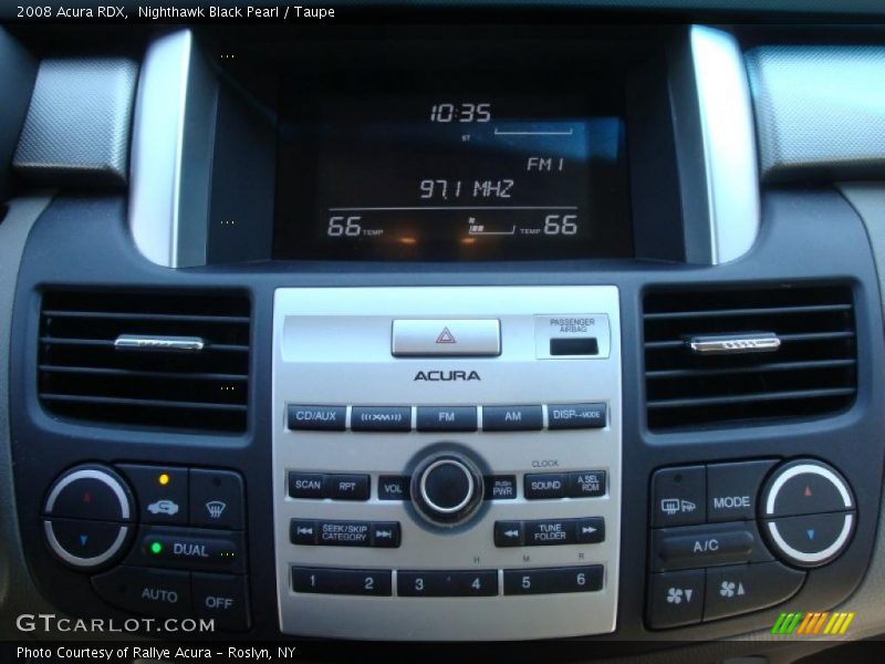 Nighthawk Black Pearl / Taupe 2008 Acura RDX