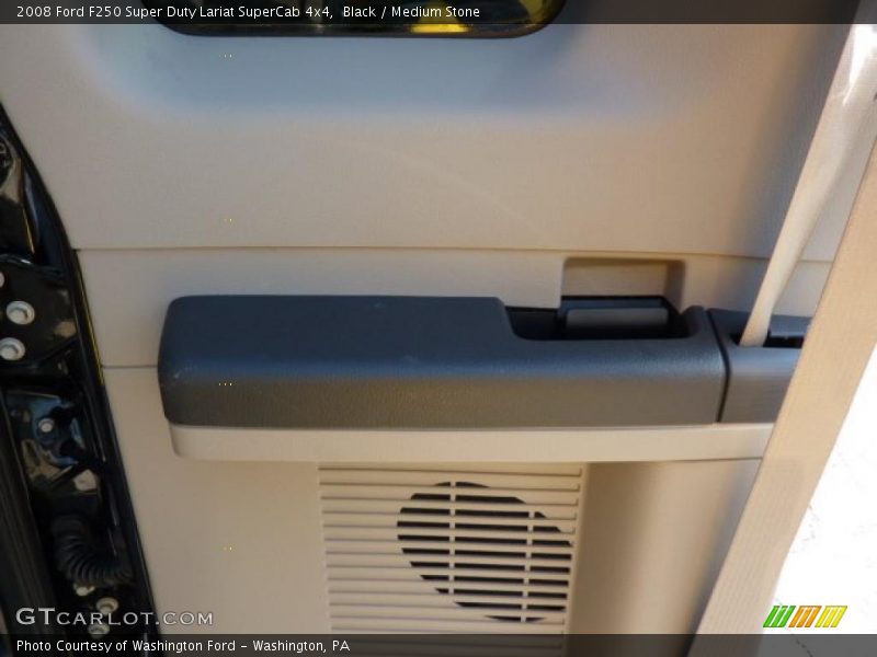 Black / Medium Stone 2008 Ford F250 Super Duty Lariat SuperCab 4x4