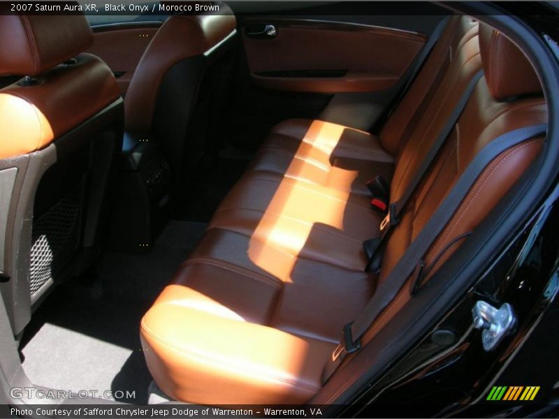 Black Onyx / Morocco Brown 2007 Saturn Aura XR