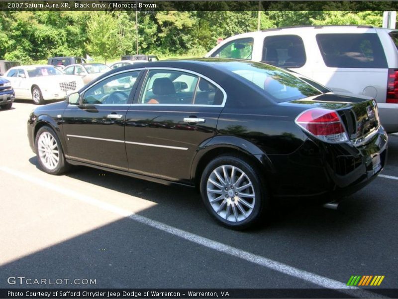 Black Onyx / Morocco Brown 2007 Saturn Aura XR