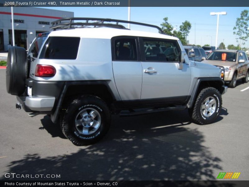 Titanium Metallic / Dark Charcoal 2008 Toyota FJ Cruiser 4WD