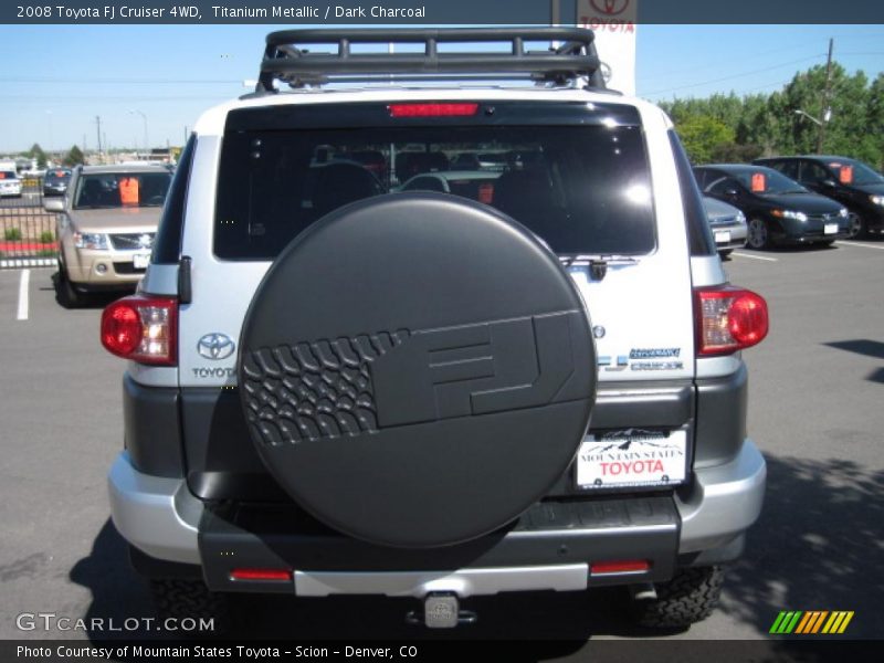 Titanium Metallic / Dark Charcoal 2008 Toyota FJ Cruiser 4WD