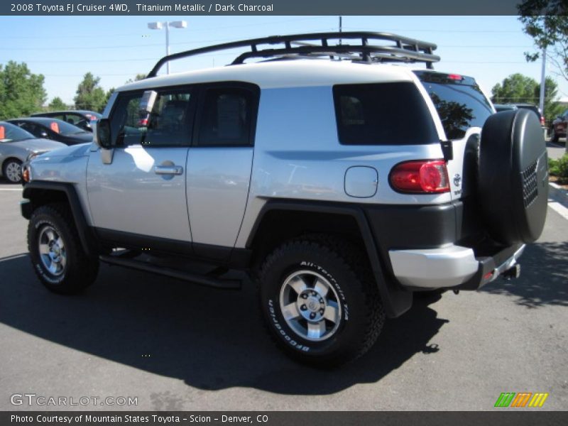 Titanium Metallic / Dark Charcoal 2008 Toyota FJ Cruiser 4WD